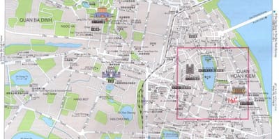 地図のゲイ-ハノイ