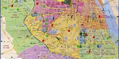 Ha noi地図